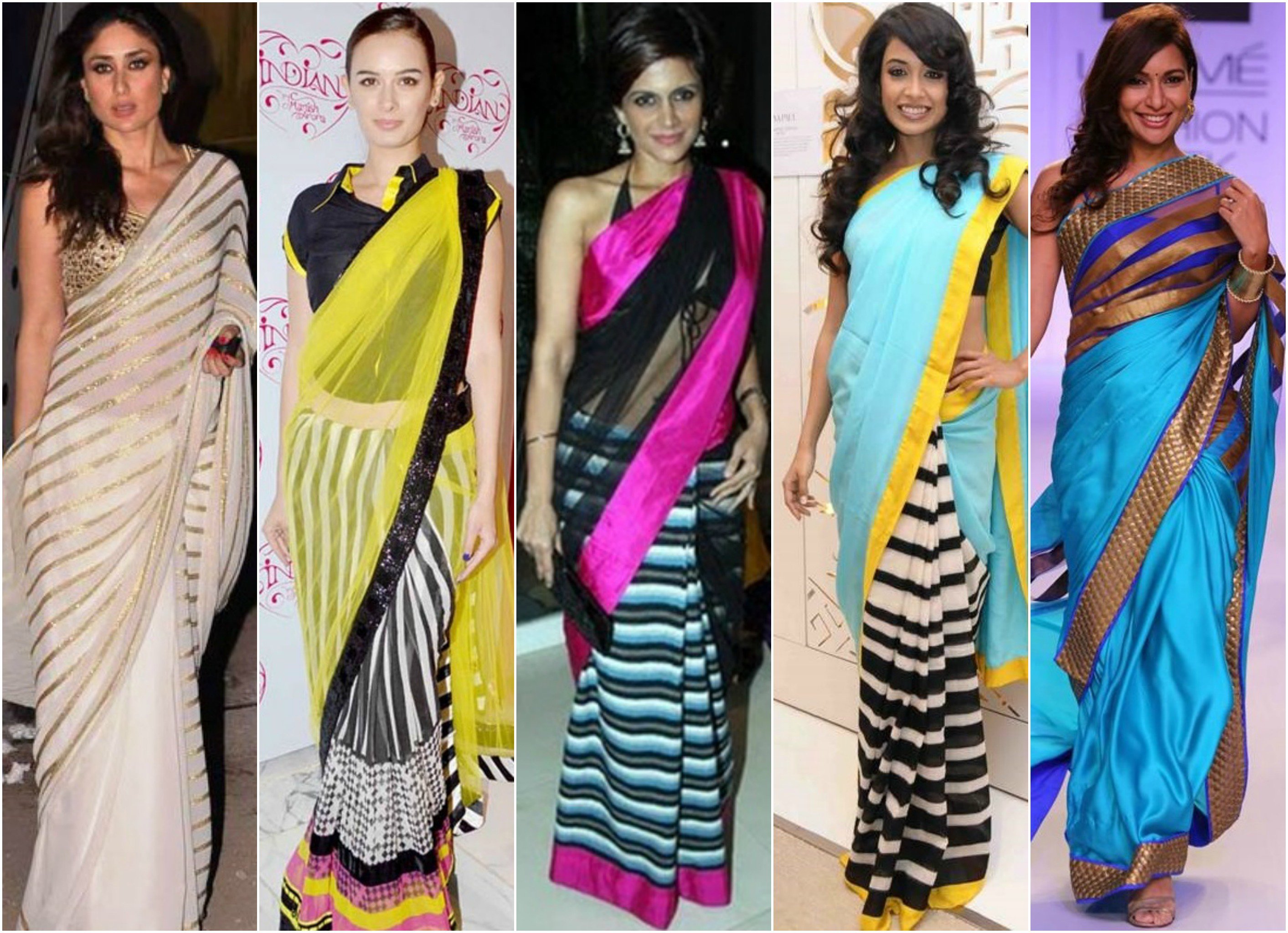 bollywood actresses in saree