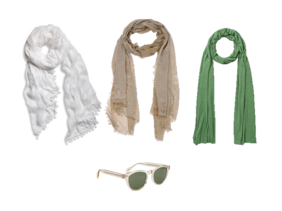 scarves & sunglasses